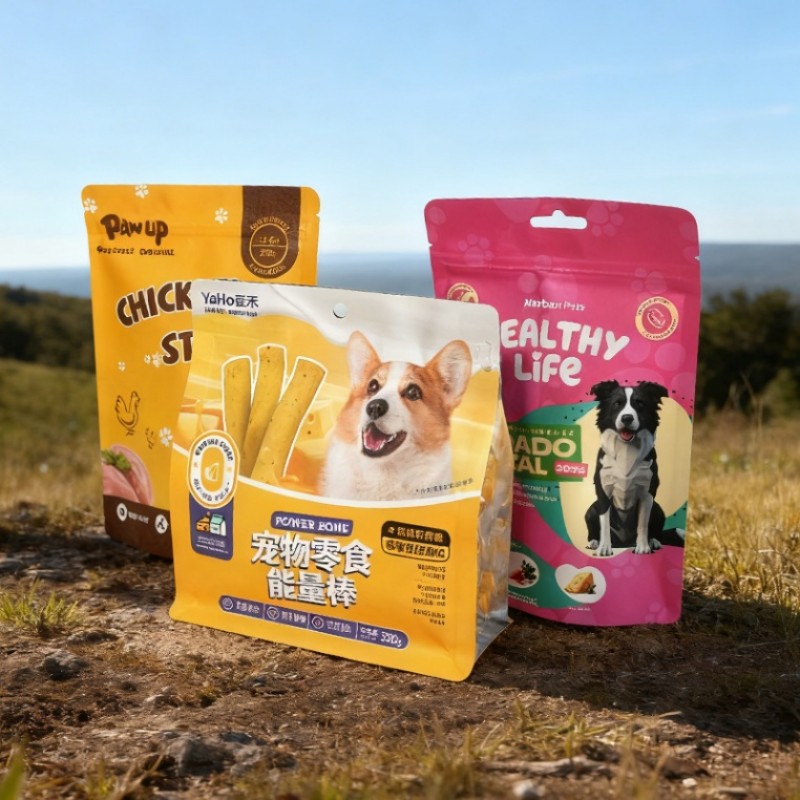 Jinde Packaging Launches Premium Eight-Side Seal Packaging Bags for Cat and Dog Food