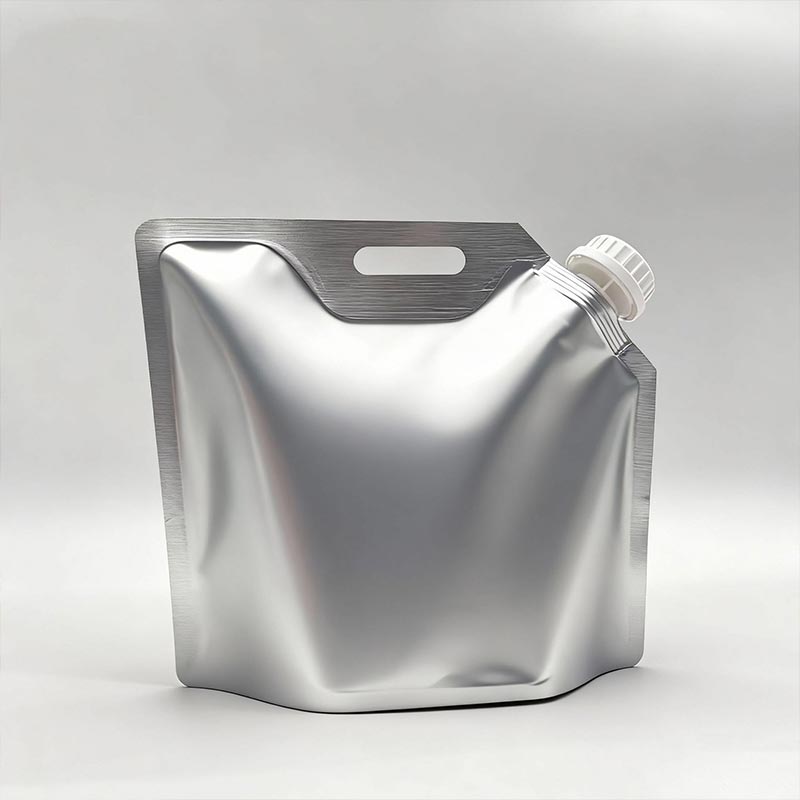 Aluminum Foil Spout Pouch for Liquid Food Packaging
